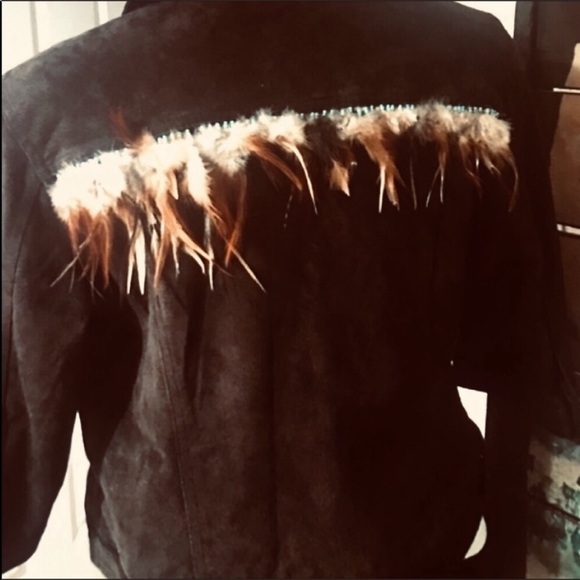 Western style suede jacket - Picture 2 of 3